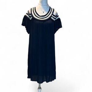 Nautical Size Small Dress P-P 16 L 37